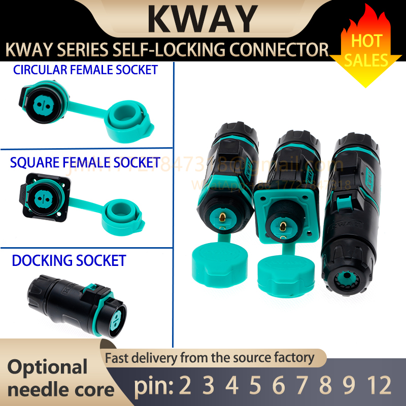 Outdoor Power Lead - 1 Satz KWAY-K12 K16 K20 wasserdichte