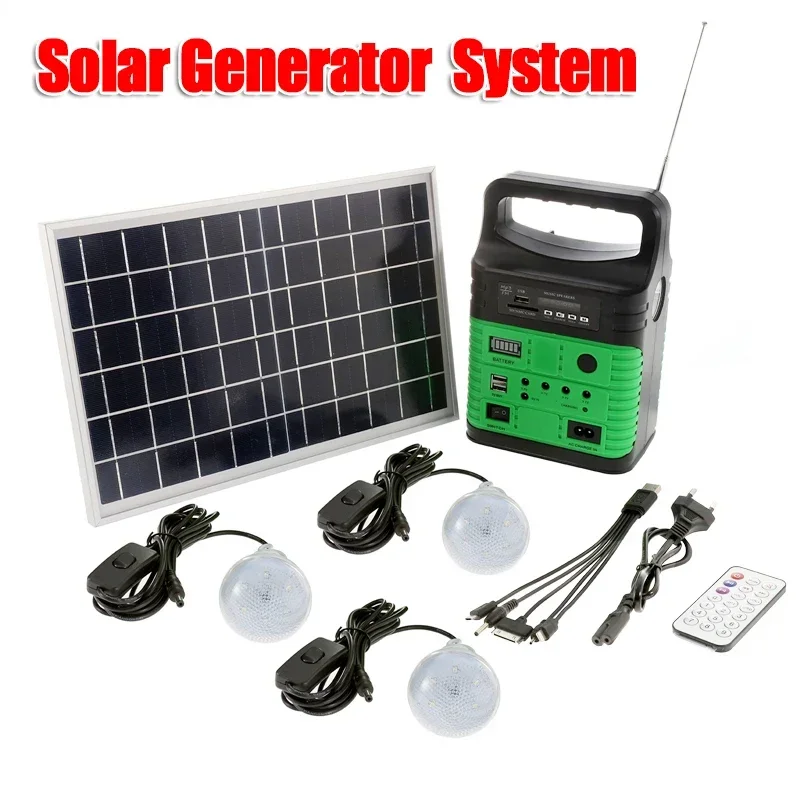 Outdoor Power Board - Tragbares Camping Solarstrom generators ystem Sonnen