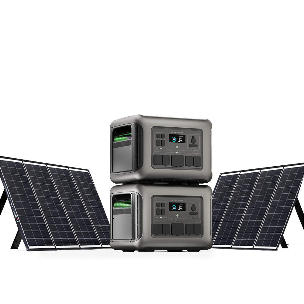 Outdoor Power Station - ALLPOWERS 2500W Tragbare Powerstation mit Hochleistungs-LiFePo4-Akku