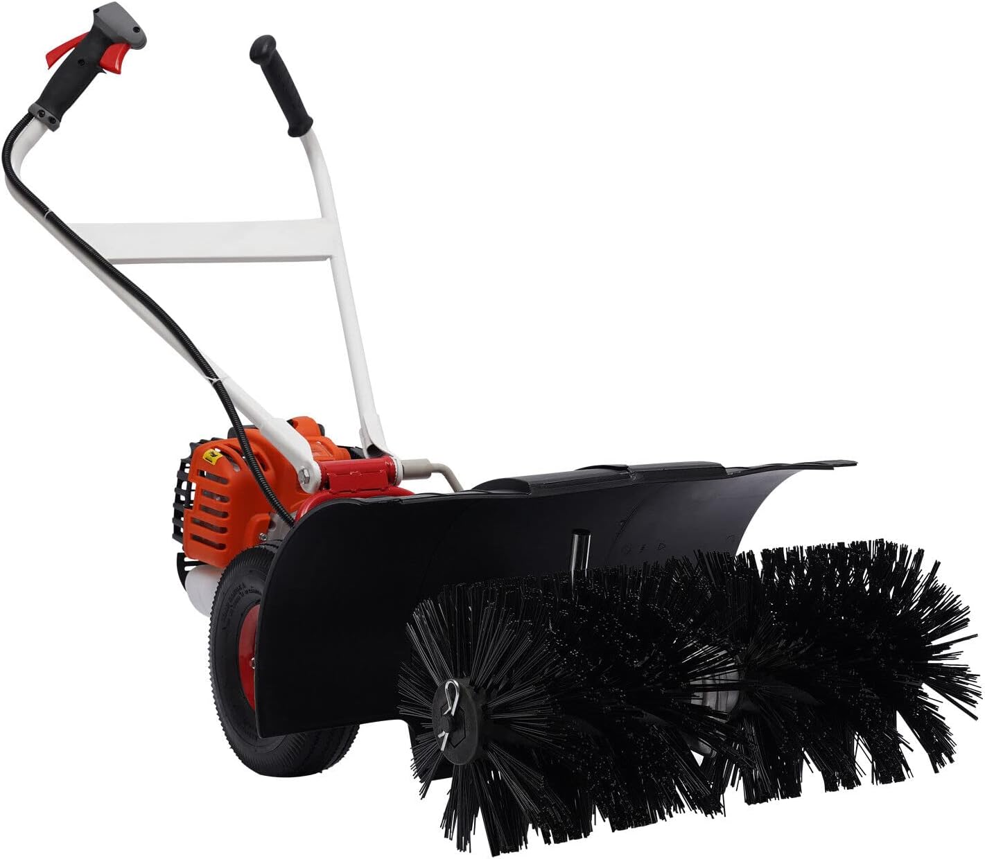 Outdoor Power Broom - Grasbürsten-Kehrmaschine, 2-Takt, 52 CC, 2,5 PS,
