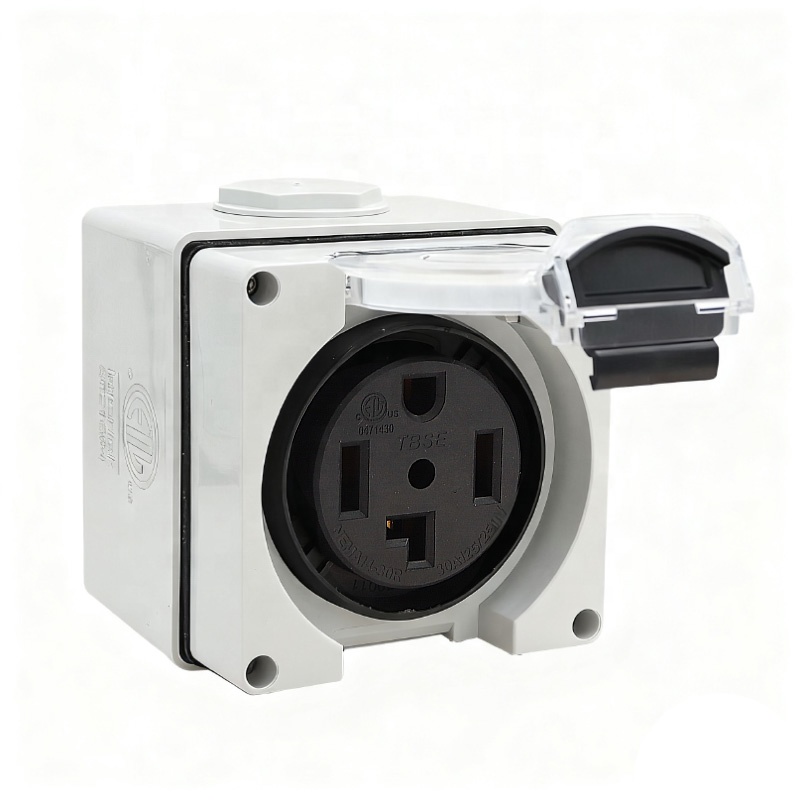Outdoor Power Receptacle - 30-A-Steckdosenbox NEMA 14-30R-Steckdose 125/250 Volt, staubdicht
