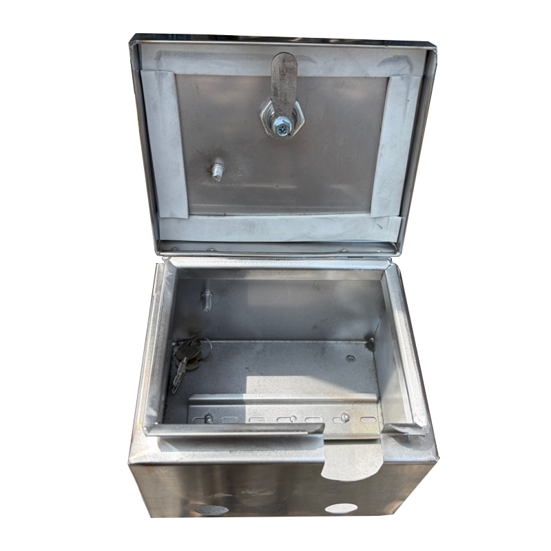Outdoor Power Socket With Lock - Outdoor Rostfreier Edelstahl-Schaltkasten mit Integrierter Steckdose