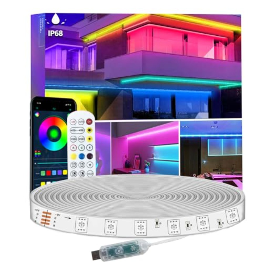 Outdoor Usb Power Strip - LED-Lichterketten IP68 Outdoor Wasserdicht, 5V USB-betrieben,
