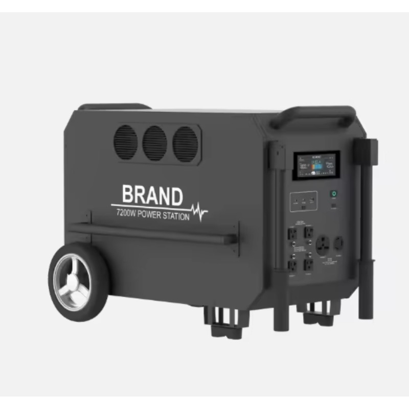 Outdoor Power Station - Tragbare Powerstation 7000W Outdoor UPS Solargenerator