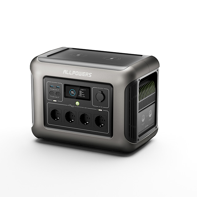 Outdoor Power Station - ALLPOWERS Fabrik-Bestseller R1500 1500W 3500W Solarstromstation