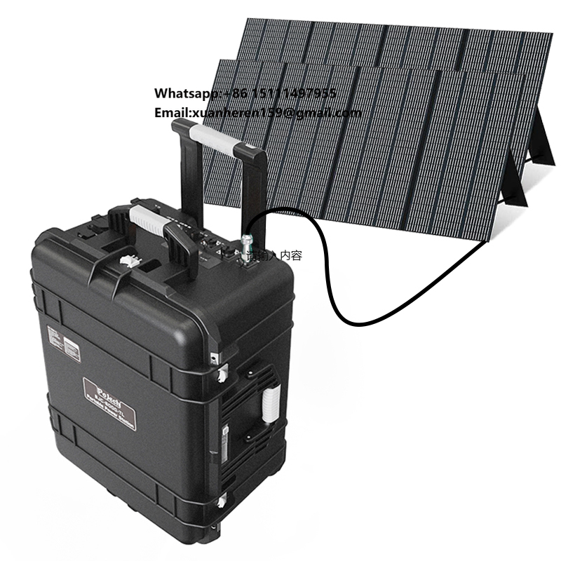 Outdoor Power Station - Tragbarer LiFePO4 Elektrischer Solargenerator 6000W Powerstation