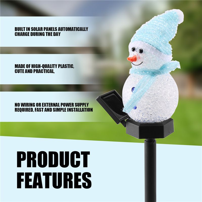 AT29-Schneemann Solarleuchten  – Outdoor Power For Xmas Lights Bewertung und Preis