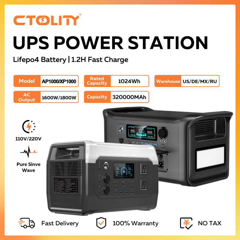 CTOLITY 1800W Tragbare Powerst – Outdoor Power Hub Bewertung und Preis