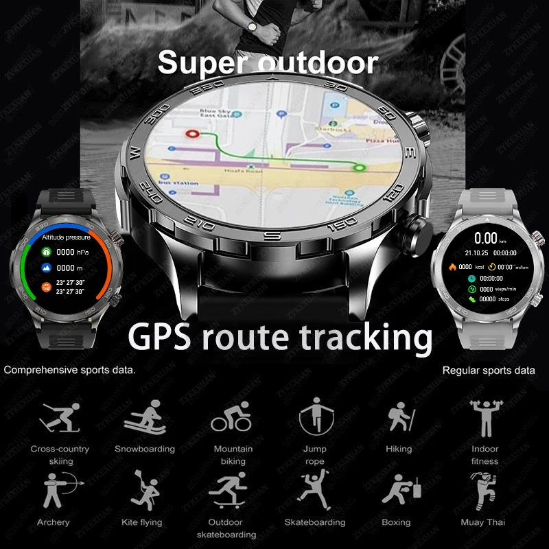 Neue GPS-Tracking Smartwatch f – Outdoor Power Lead Bewertung und Preis