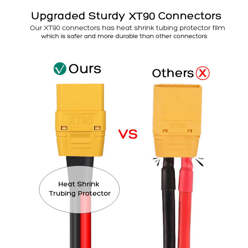 XT90-Stecker auf XT90-Buchse K – Outdoor Power Station Bewertung und Preis