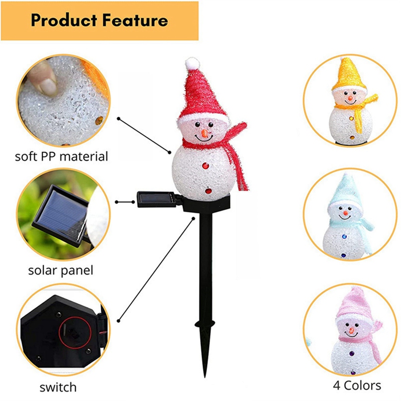 LED Schneemann Solar Garten Li – Outdoor Power For Xmas Lights Bewertung und Preis