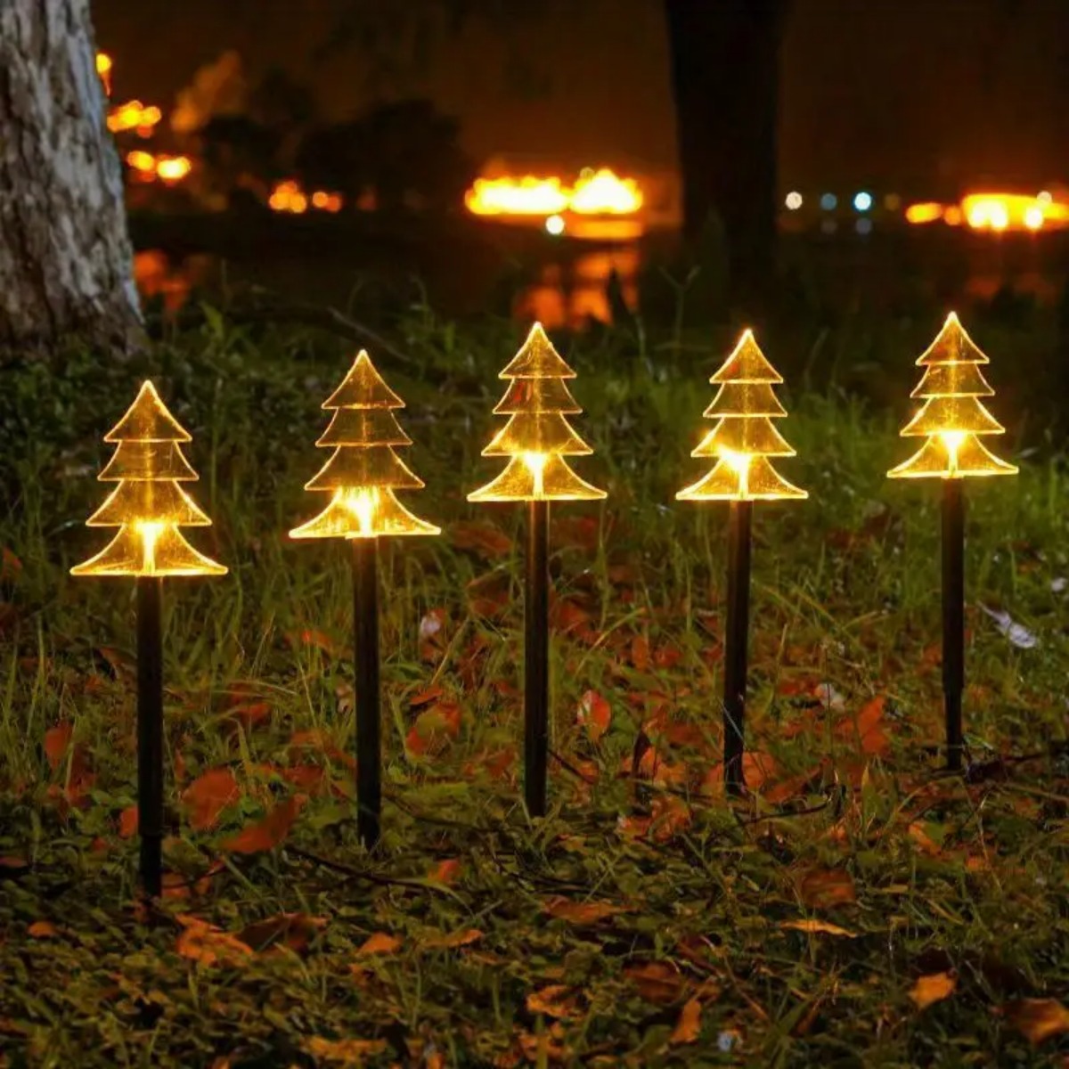 5 Stück Weihnachts-Wege-Lichte – Outdoor Power For Xmas Lights Bewertung und Preis