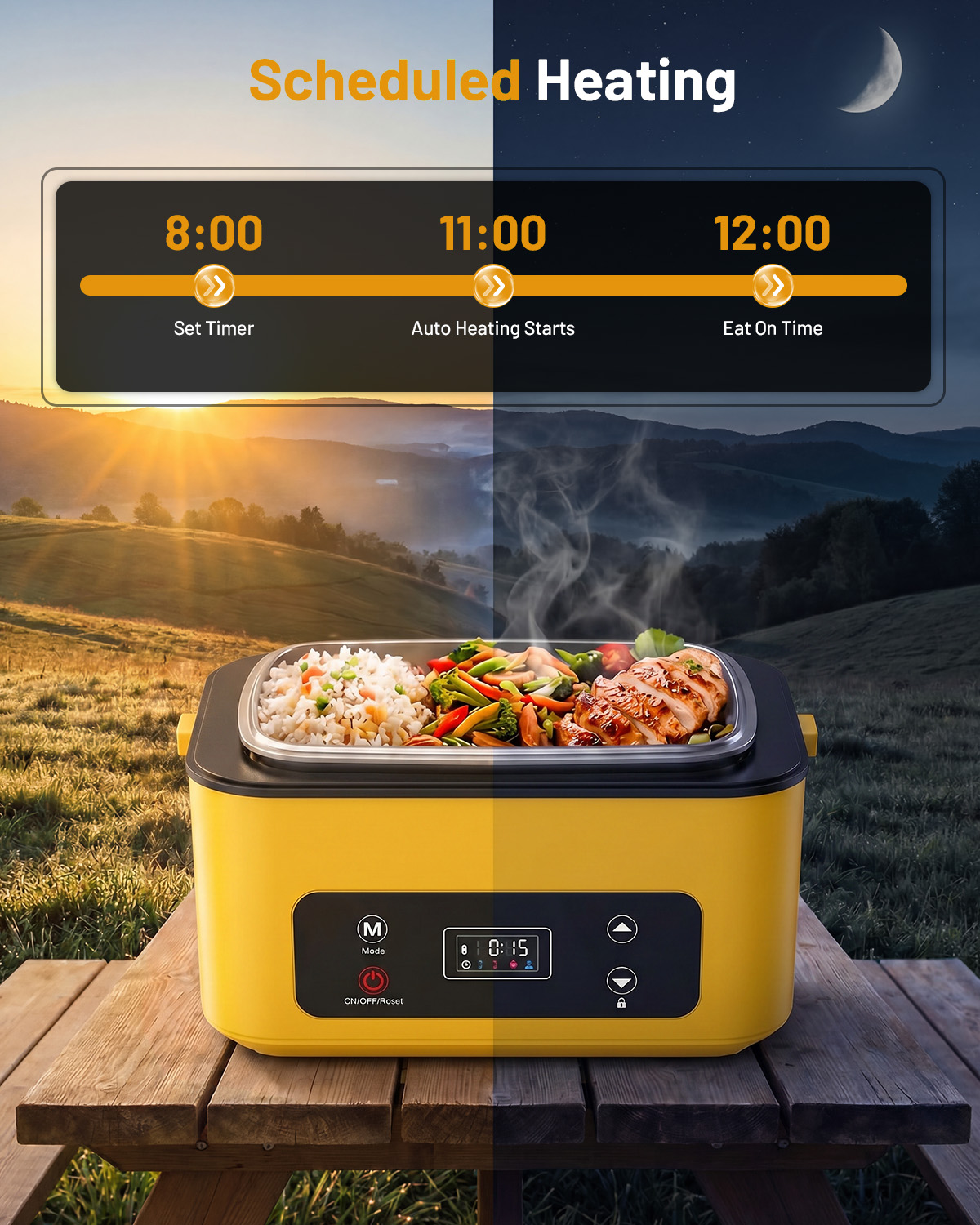 TaskStar Elektrische Lunchbox  – Outdoor Power Pedestal Bewertung und Preis