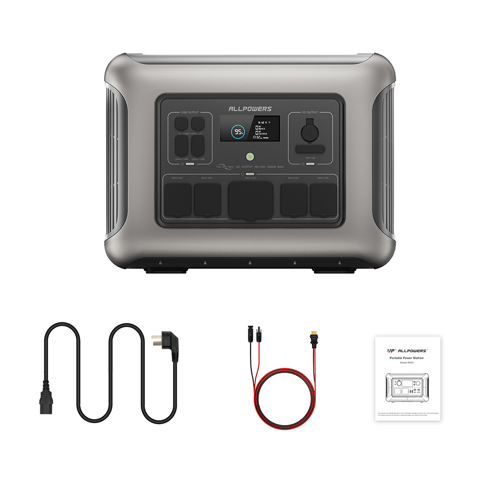 ALLPOWERS 2500W Tragbare Power – Outdoor Power Station Bewertung und Preis