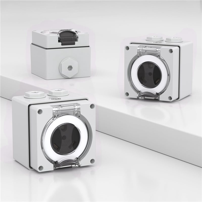 2X 30-Ampere-Steckdosenbox, 12 – Outdoor Power Receptacle Bewertung und Preis