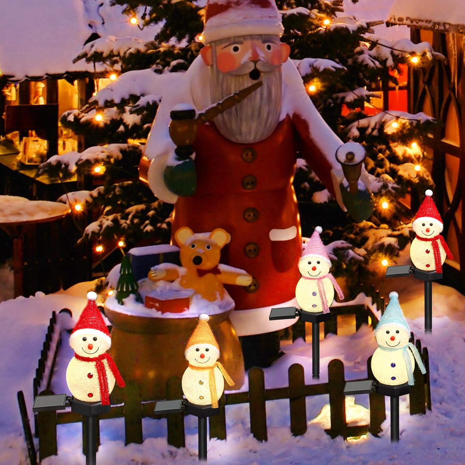 LED Schneemann Solar Garten Li – Outdoor Power For Xmas Lights Bewertung und Preis