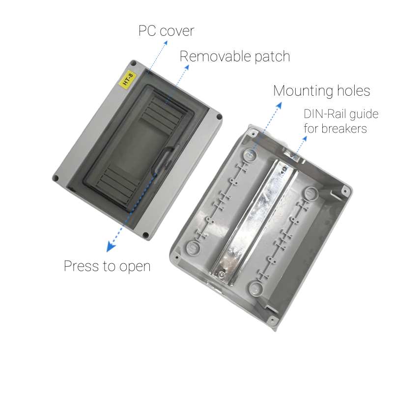IP65 Verteilerdose für DC-Schu – Outdoor Power Junction Bewertung und Preis