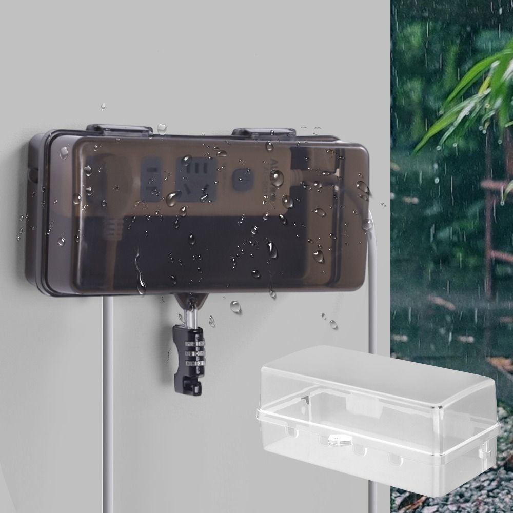 Robuste Kunststoff-Steckdosenb – Outdoor Power Lead Bewertung und Preis