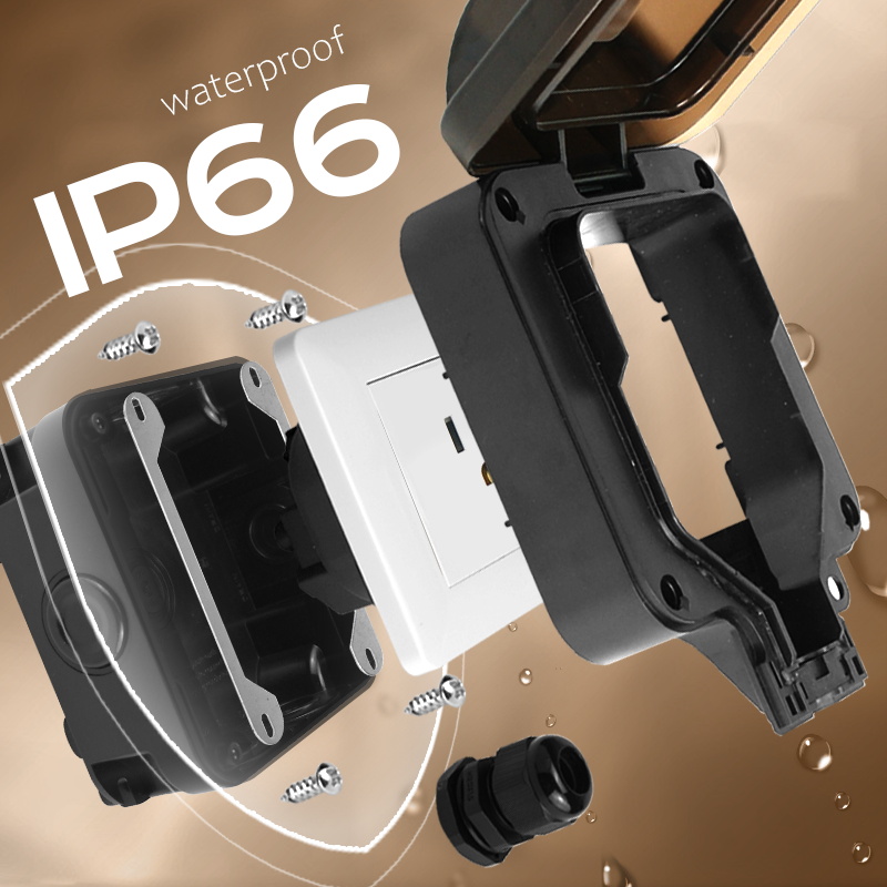 Avoir IP66 Wandsteckdose, wass – Outdoor Power Hub Bewertung und Preis