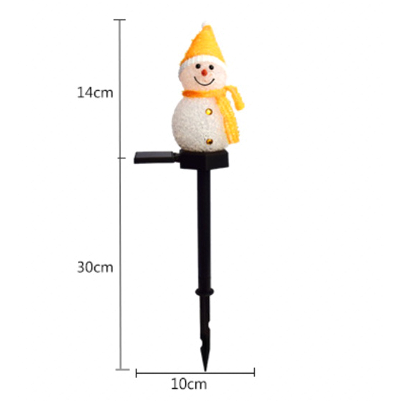 A72P Schneemann Solarleuchten  – Outdoor Power For Xmas Lights Bewertung und Preis