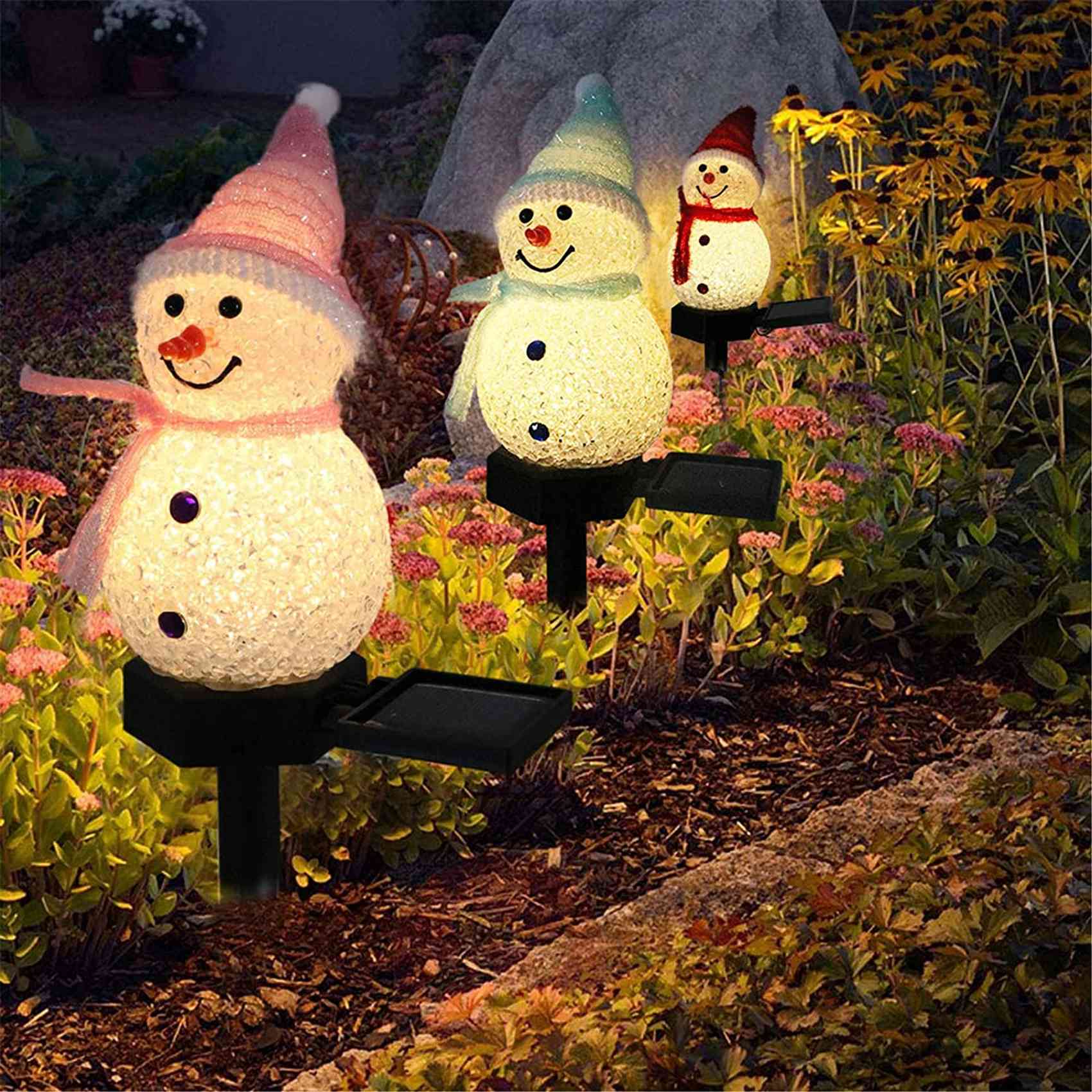 A72P Schneemann Solarleuchten  – Outdoor Power For Xmas Lights Bewertung und Preis