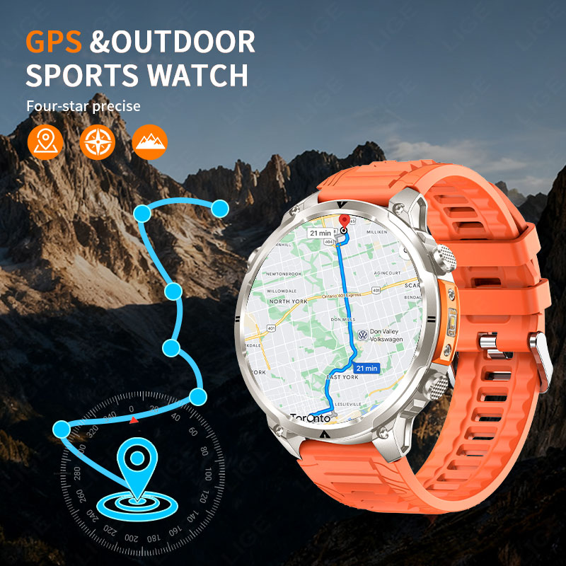 LIGE Neue Outdoor GPS Smart Uh – Outdoor Power Meter Box Bewertung und Preis