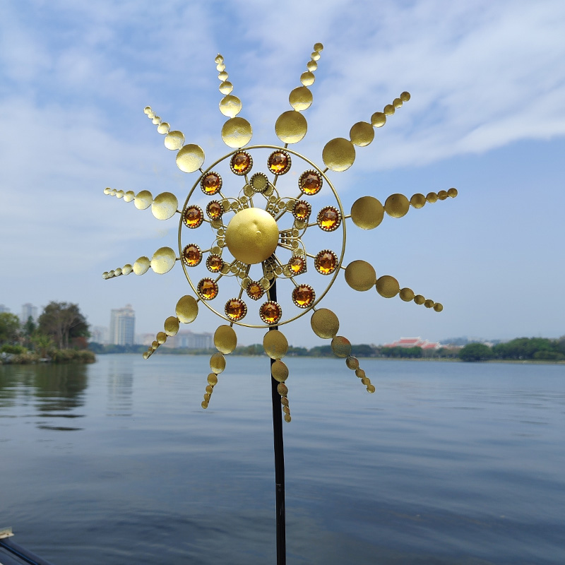 Sonnenblumen-Windmühlen-Spinne – Outdoor Power And Plant Bewertung und Preis
