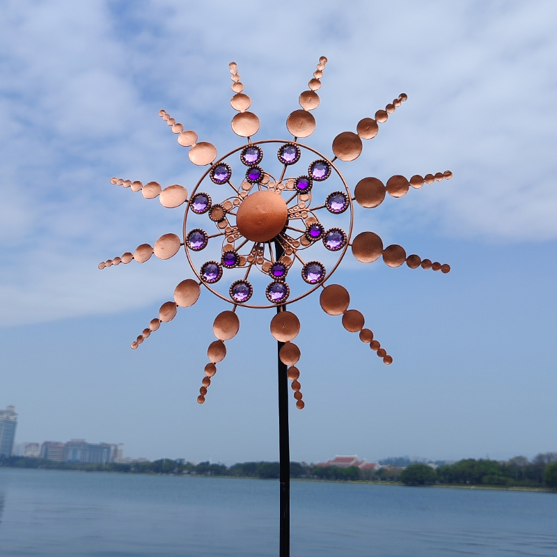 Sonnenblumen-Windmühlen-Spinne – Outdoor Power And Plant Bewertung und Preis