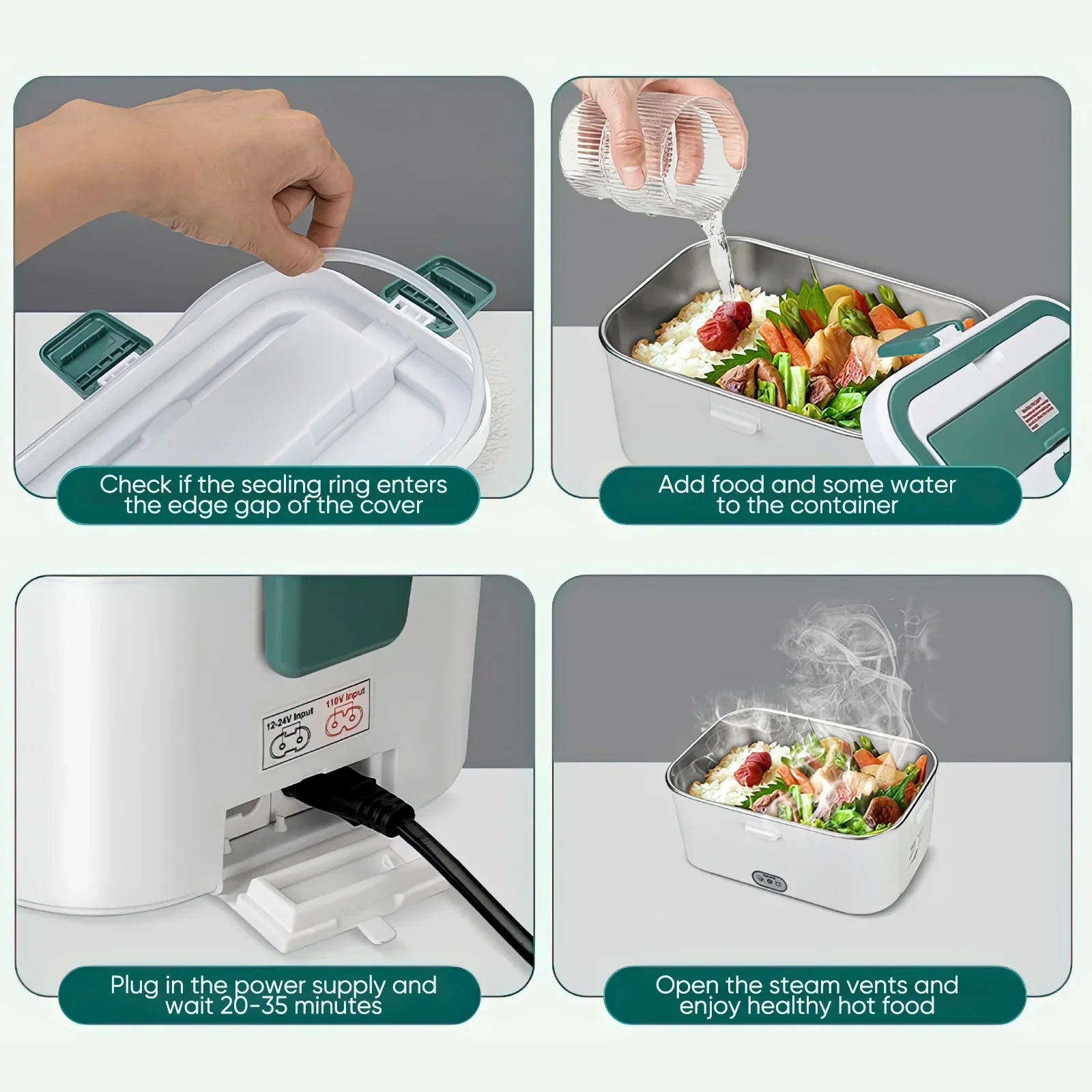 Elektrische Lunchbox, Speisenw – Outdoor Power Pedestal Bewertung und Preis