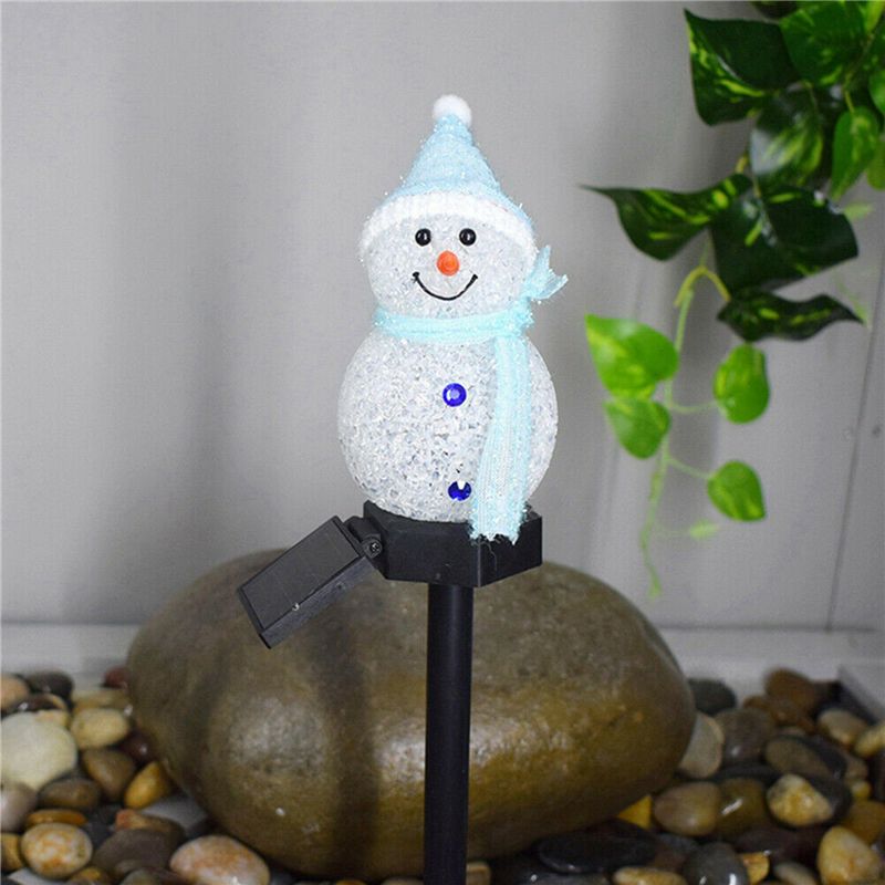 Neue 4X Schneemann-Solarleucht – Outdoor Power For Xmas Lights Bewertung und Preis