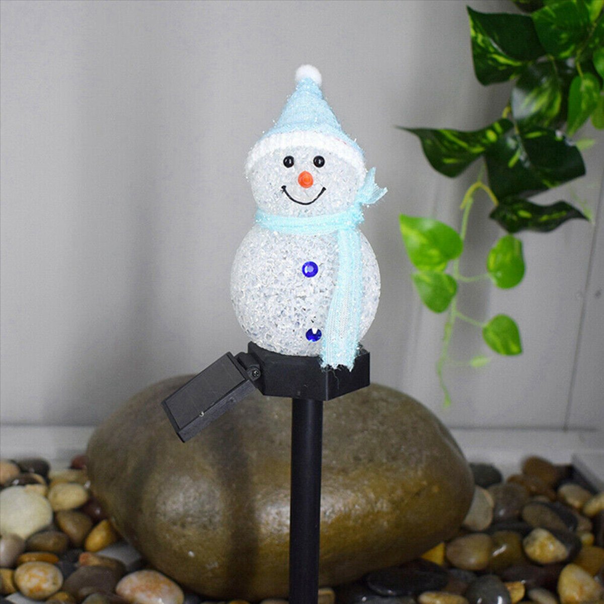 Neue 4X Schneemann-Solarleucht – Outdoor Power For Xmas Lights Bewertung und Preis