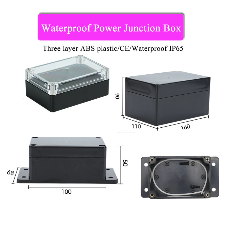 ABS-Kunststoff Schwarze Dreifa – Outdoor Power Junction Bewertung und Preis