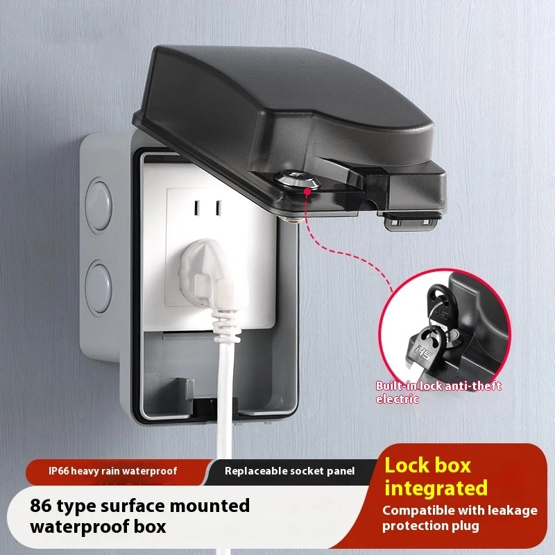 Wasserdichte Außensteckdose Of – Outdoor Power Socket With Lock Bewertung und Preis