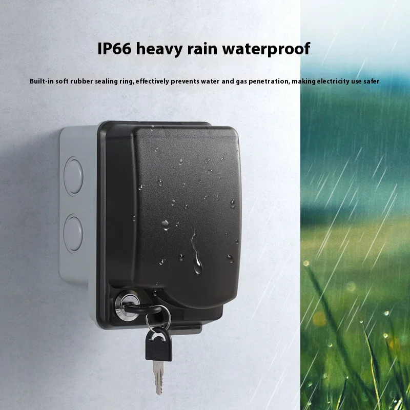 Wasserdichte Außensteckdose Of – Outdoor Power Socket With Lock Bewertung und Preis