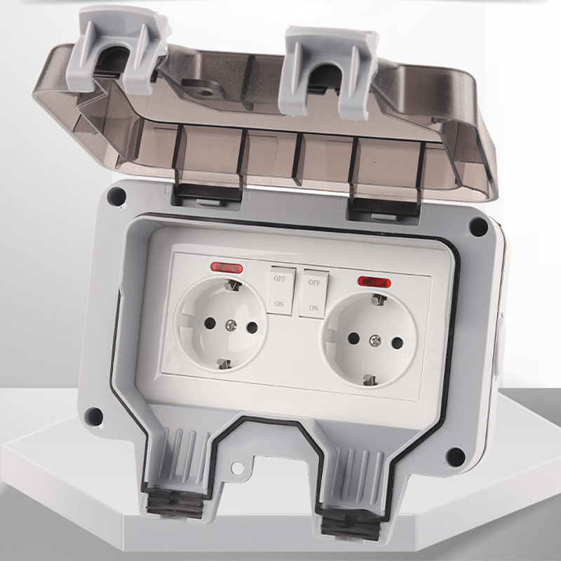 IP66 EU Deutsch standard doubl – Outdoor Usb Power Strip Bewertung und Preis