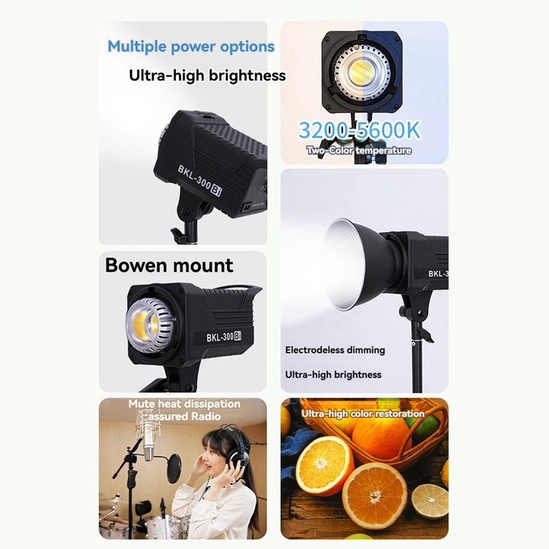 300W Bi-LED-Videoleuchte, kont – Outdoor Power Hub Bewertung und Preis