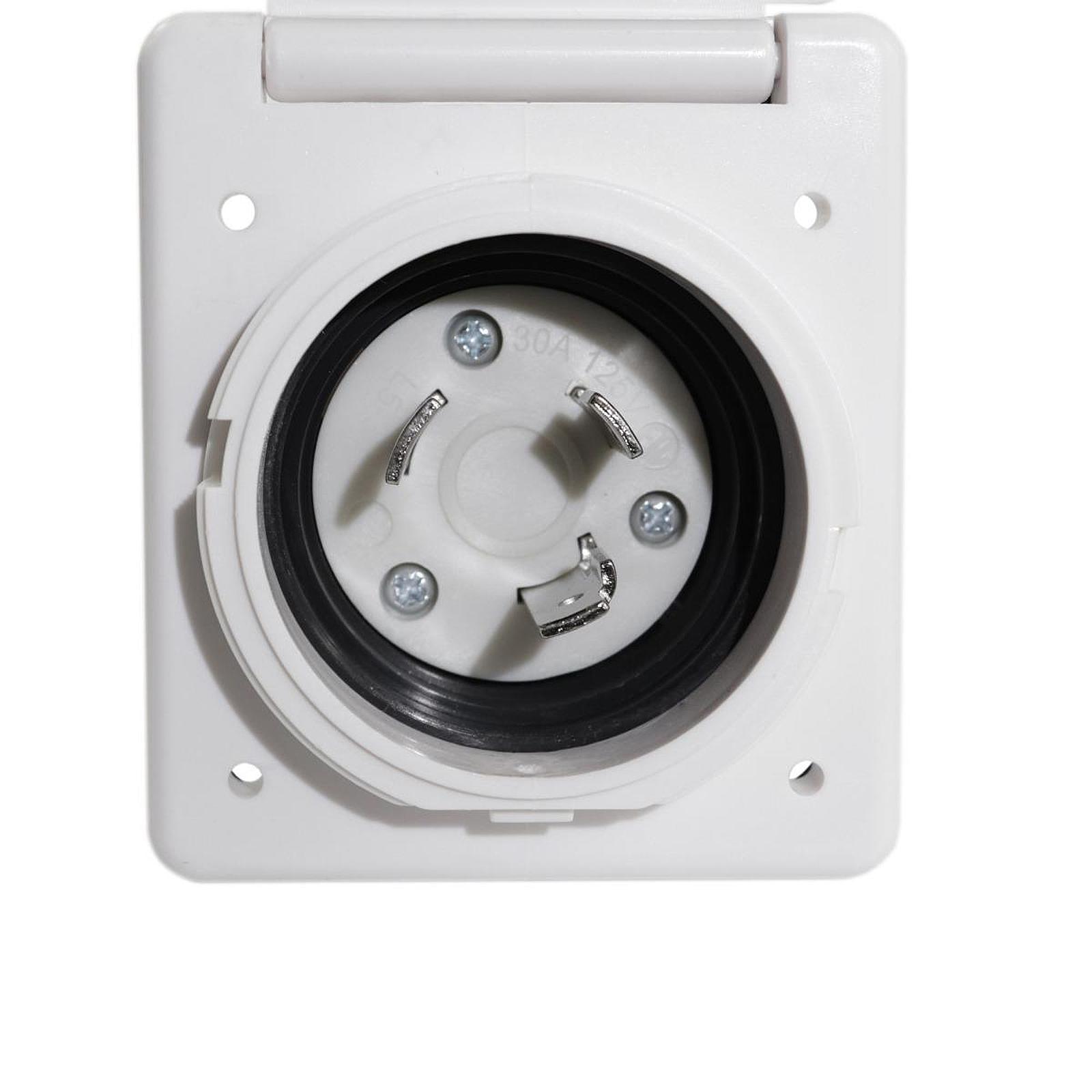 Wasserdichte Flansch-Eingangss – Outdoor Power Socket With Lock Bewertung und Preis