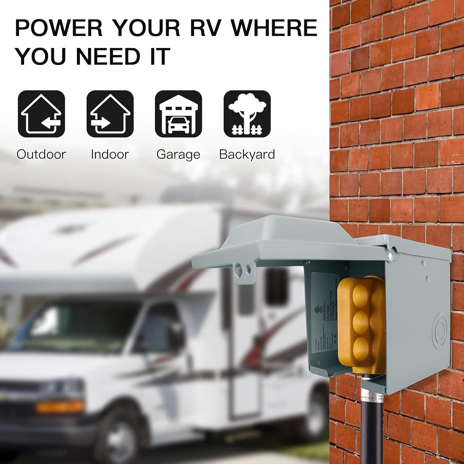 30/50 Ampere 125/250 Volt RV-S – Outdoor Power Receptacle Bewertung und Preis