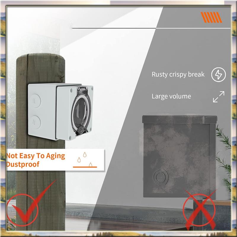 AA46 HOT-50Amp Steckdosenbox f – Outdoor Power Receptacle Bewertung und Preis