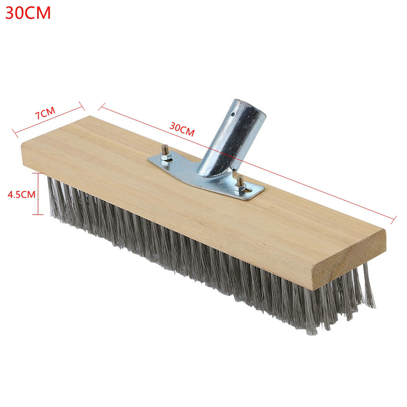 1pcs 20/30/45cm Edelstahl drah – Outdoor Power Broom Bewertung und Preis