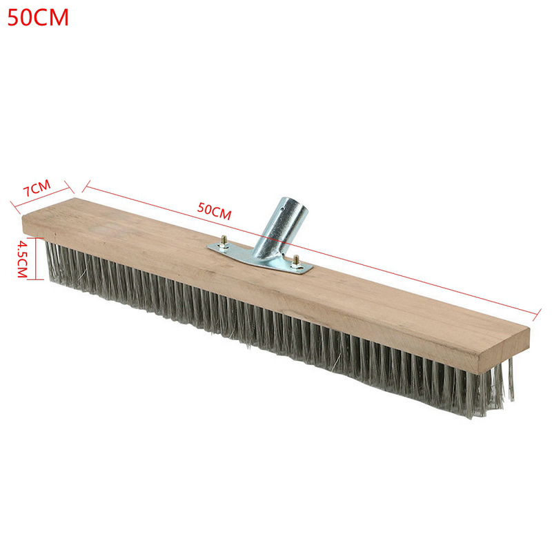 1pcs 20/30/45cm Edelstahl drah – Outdoor Power Broom Bewertung und Preis