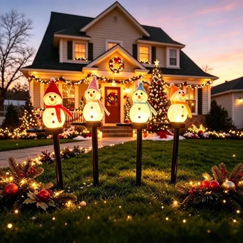 Solarbetriebene Schneemann-Bod – Outdoor Power For Xmas Lights Bewertung und Preis