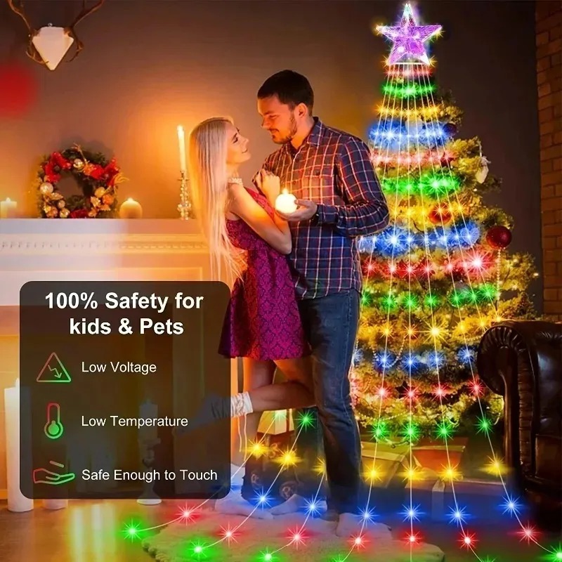 USB-betriebene 200-LED-Stern-W – Outdoor Power For Xmas Lights Bewertung und Preis