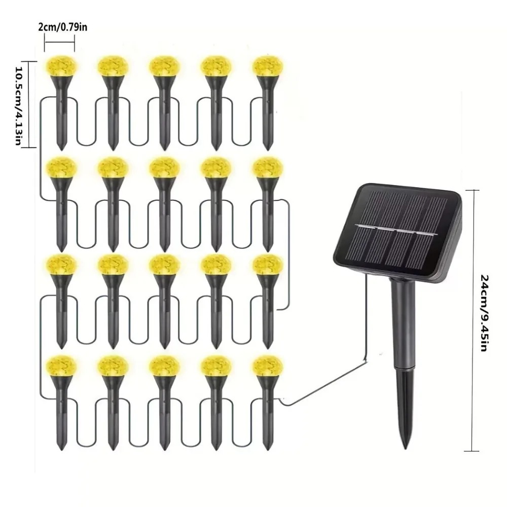 Solarbetriebene 5M 20LED Außen – Outdoor Power For Xmas Lights Bewertung und Preis