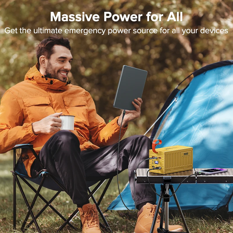 QOOVI 60000 mAh Power Bank 22, – Outdoor Power Hub Bewertung und Preis