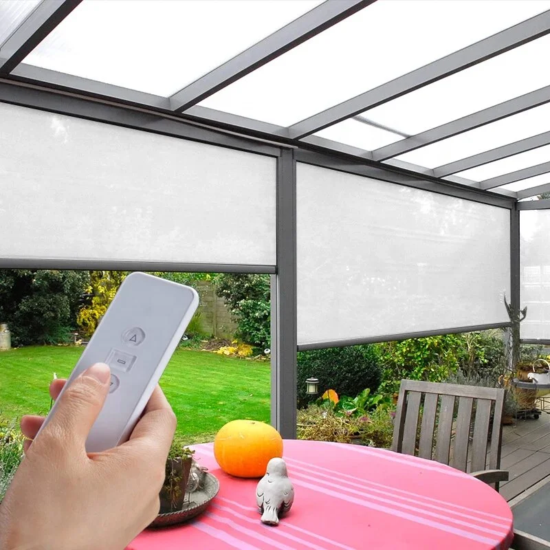 #   Heißer Sonnenschutz Outdoo – Outdoor Power Roller Shades Bewertung und Preis